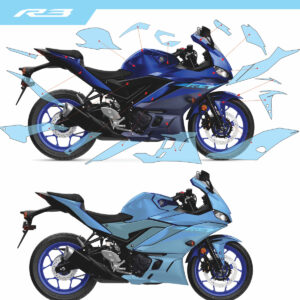 Adesivo Proteção R3 Completo Clear YZF R3 2020 / 2024
