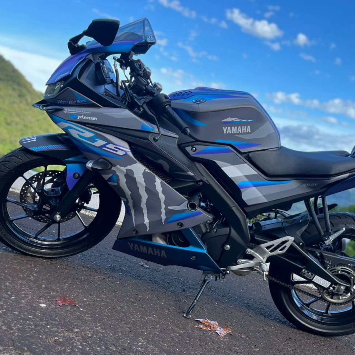Adesivo R15 Yzf V3 Semi-Completo 2019/2026 - MotoGP Camaleão - Imagem 3