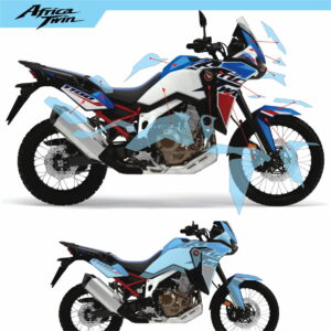 Adesivo Proteção Africa Twin Completo Clear 1100 L 2020 / 2023