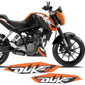 Ktm Duke 200 Laranja Modelo Original