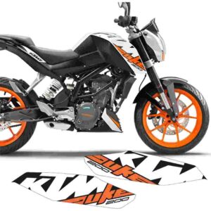 Ktm Duke 200 Branca Modelo Original