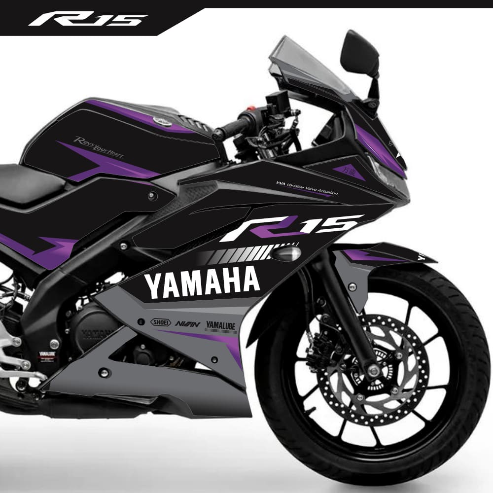 Adesivo R15 Yzf V3 Completo 2019/2026 - Yamaha Crew Racing