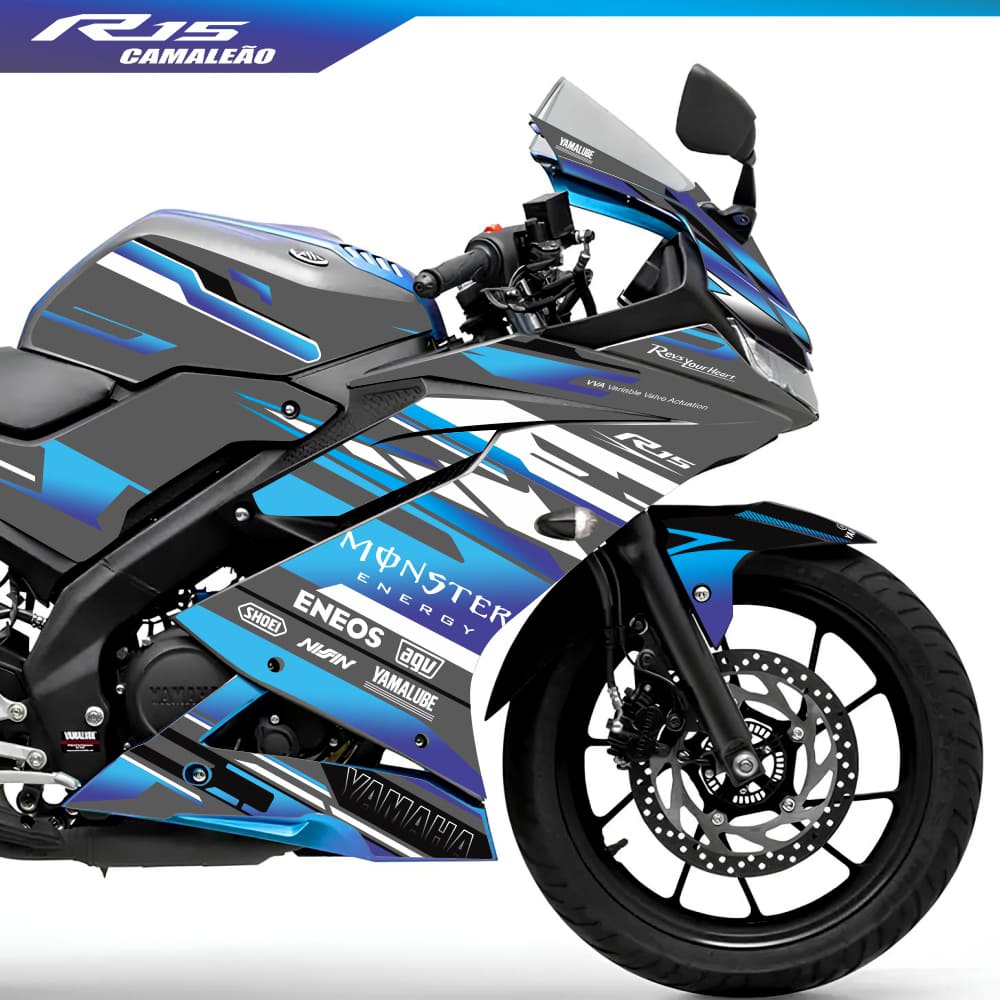 Adesivo R15 Yzf V3 Completo 2019/2026 - Racing Line
