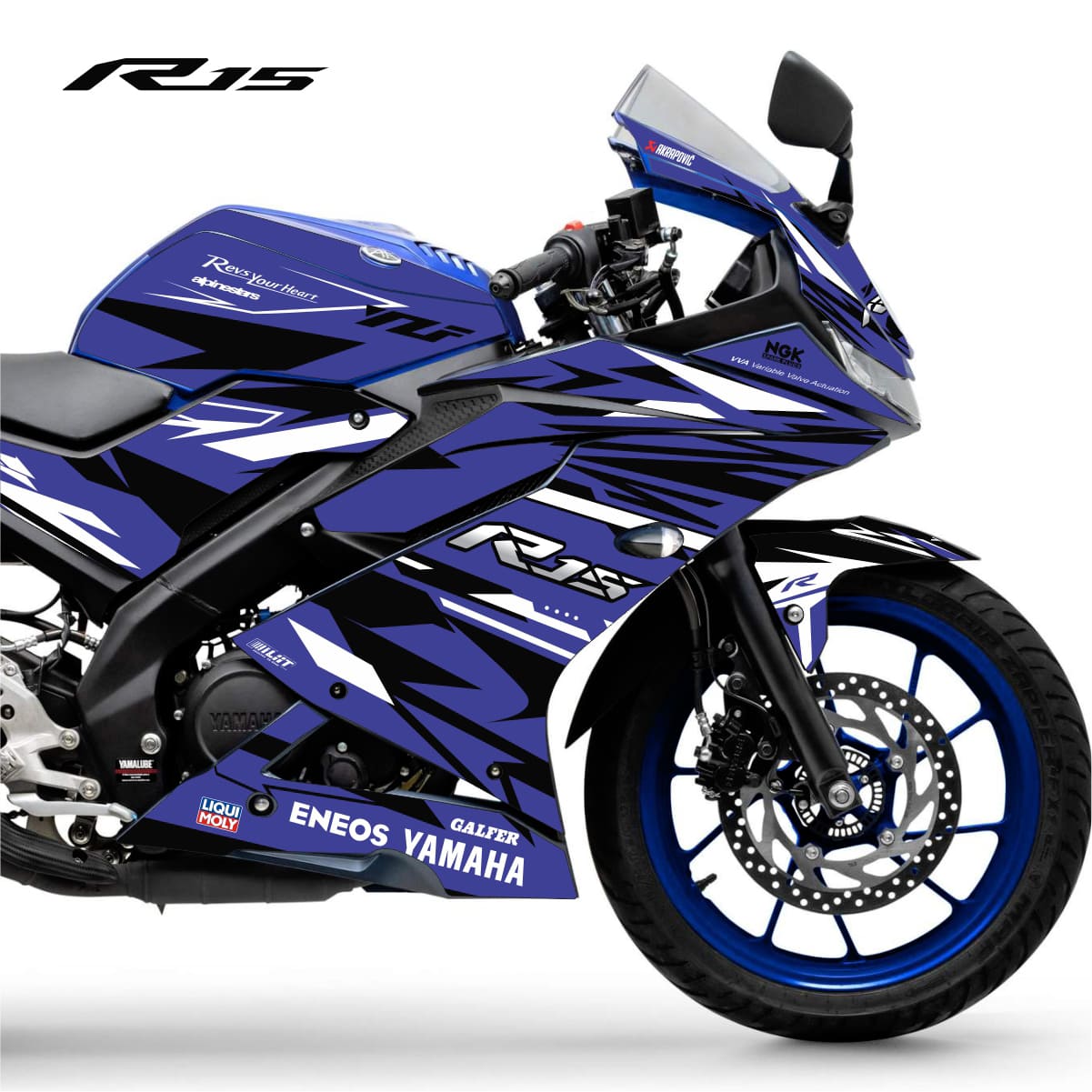 Adesivo R15 Yzf V3 Completo 2019/2026 - Race Flux - Imagem 6