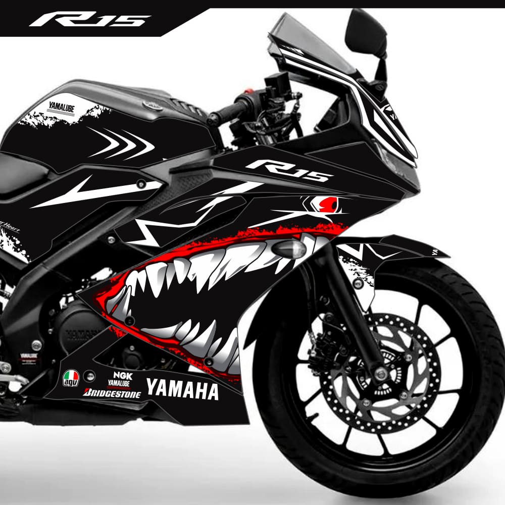 Adesivo R15 Yzf V3 Completo 2019/2026 - Shark Racing