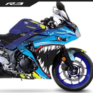Adesivo R3 Completo 2013/2018 - Shark Edição Valentino Rossi