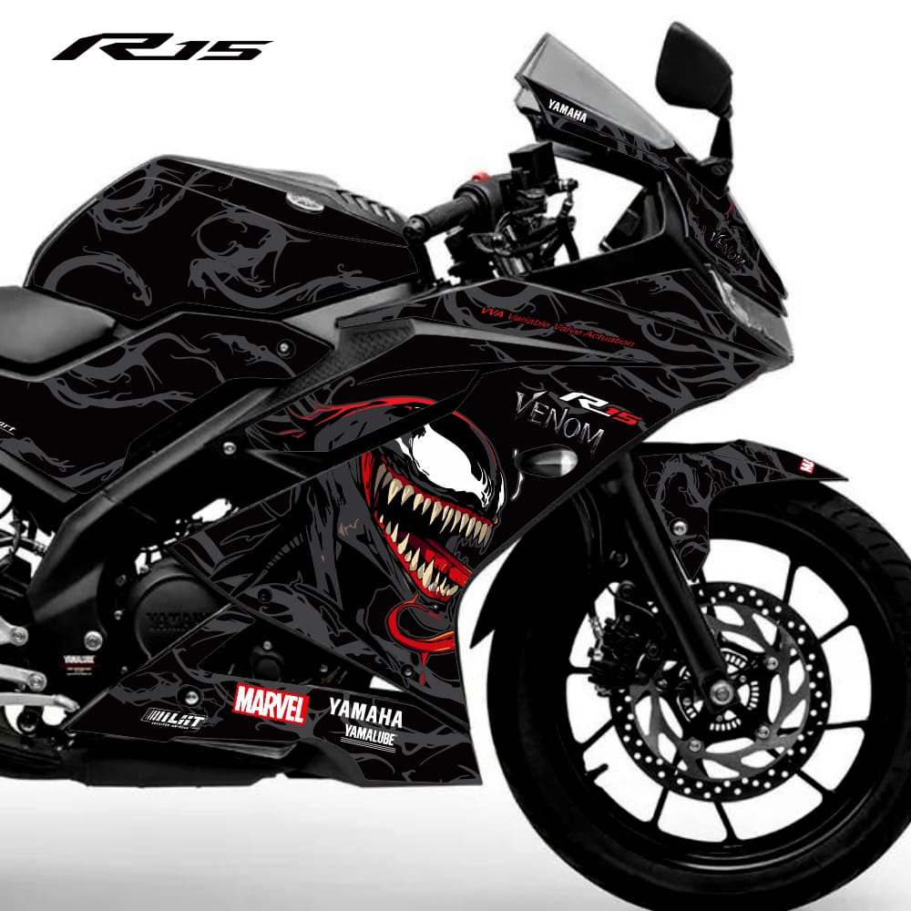 Adesivo R15 Yzf V3 Completo 2019/2026 - Venom Edição Especial