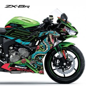 Adesivo Ninja Zx6-r 636 19/23 Completo - Cobra Edition