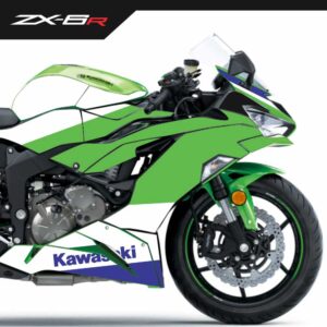 Adesivo Ninja Zx6-r 636 19/23 Completo - Edição Especial 40 Anos