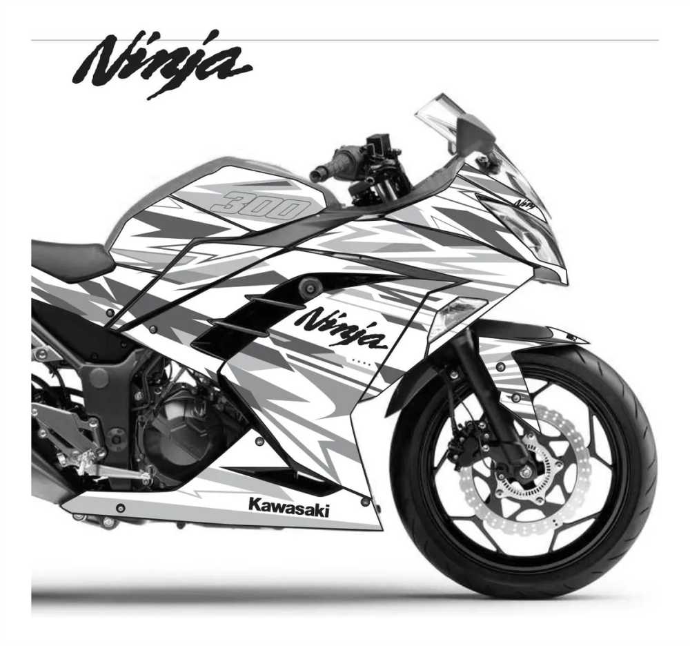 Adesivo Ninja 300 Completo 2013/2024 - Spark Design - Imagem 9