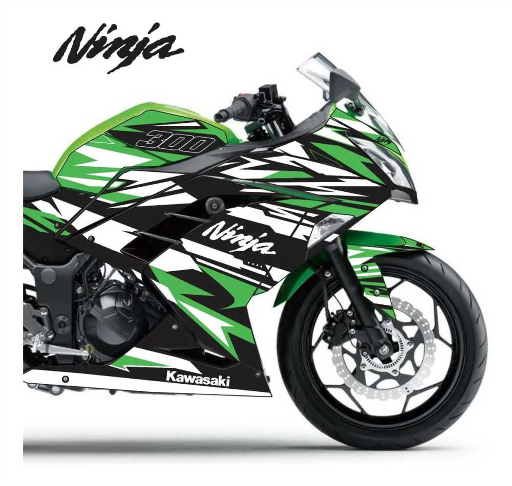Adesivo Ninja 300 Completo 2013/2024 - Spark Design - Imagem 6