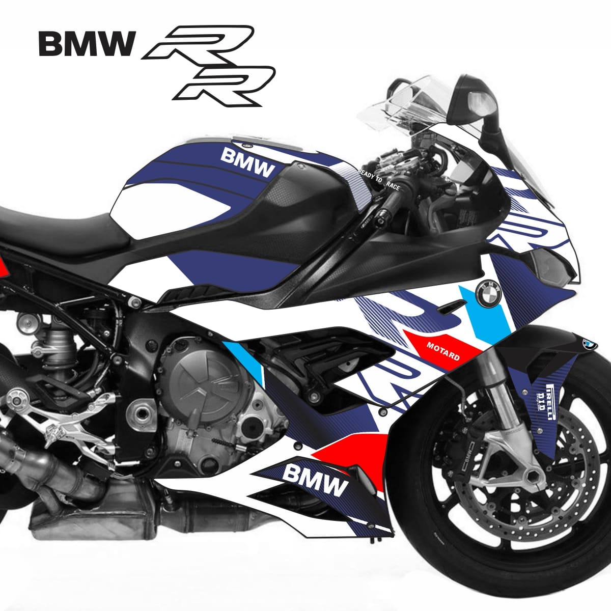 Adesivo Bmw S1000rr Completo 2019/2022 - Style Race