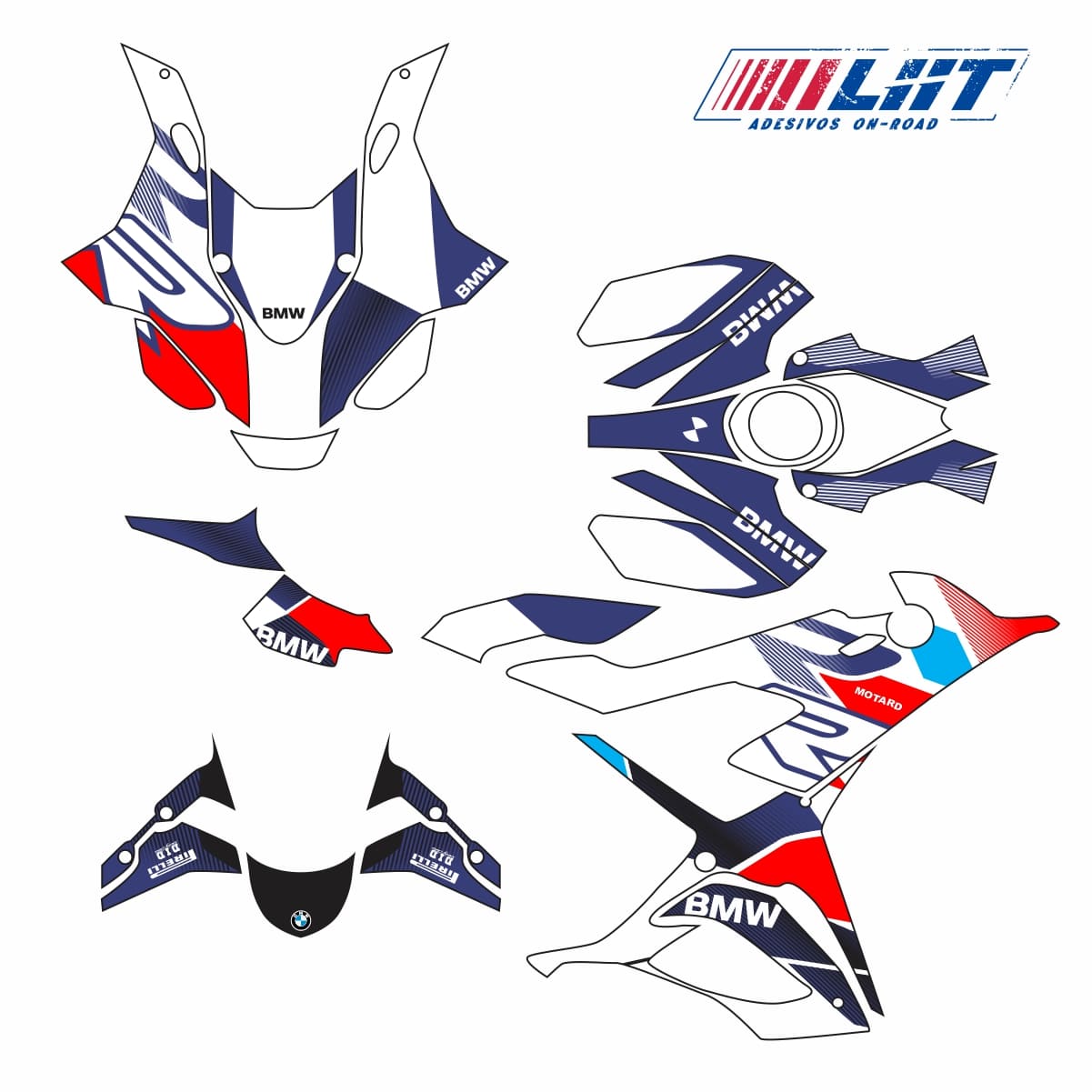 Adesivo Bmw S1000rr Completo 2019/2022 - Style Race - Imagem 2