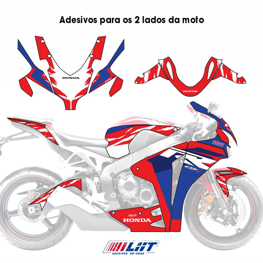 Adesivo Cbr 1000rr Completo 2008/2011 - Fireblade 2025 - Imagem 9