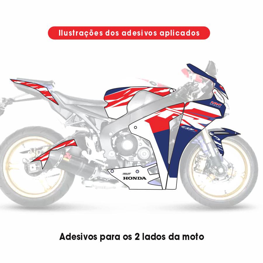 Adesivo Cbr 1000rr Completo 2008/2011 - Fireblade 2025 - Imagem 2