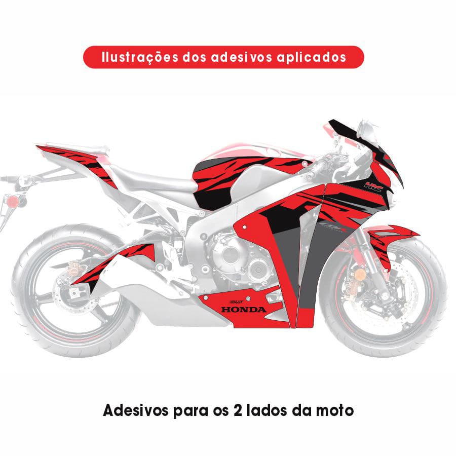 Adesivo Cbr 1000rr Completo 2008/2011 - Fireblade 2025 - Imagem 5