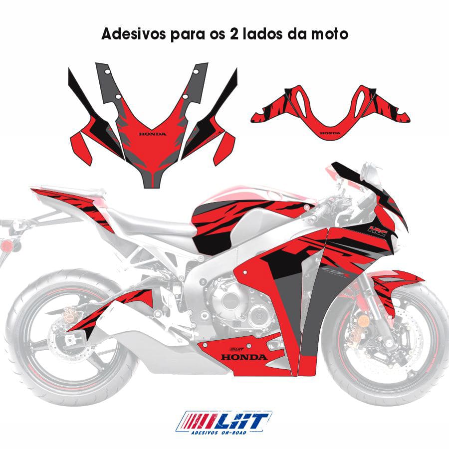 Adesivo Cbr 1000rr Completo 2008/2011 - Fireblade 2025 - Imagem 6