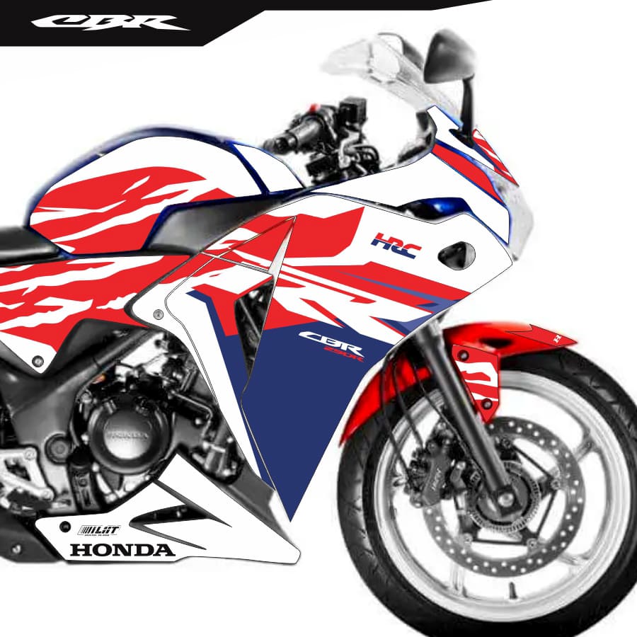 Adesivo Cbr 250r Completo 2010/2019 - Modelo Fireblade