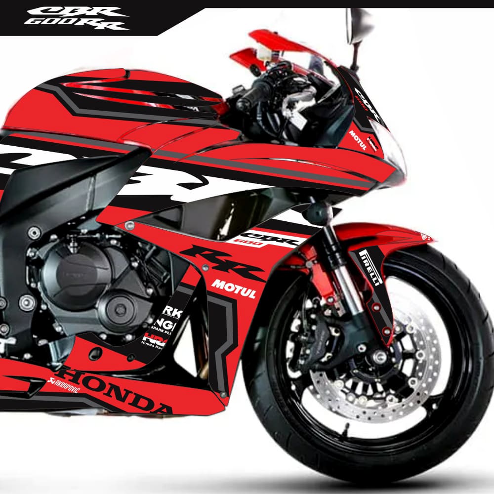 Adesivo Cbr 600rr Completo 2007/2012 - Ngk Racing - Imagem 4