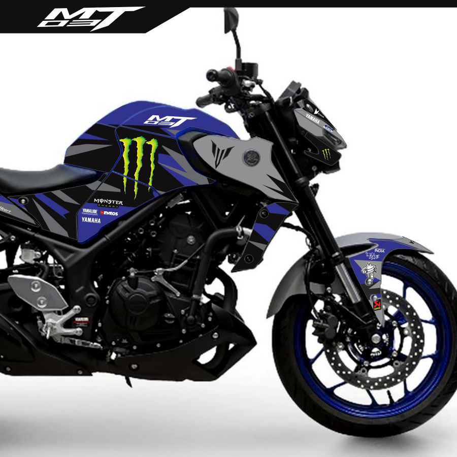Adesivo MT 03 2021/2023 Completo - MotoGp - Imagem 3