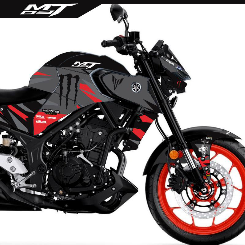 Adesivo MT 03 2021/2023 Completo - MotoGp - Imagem 2