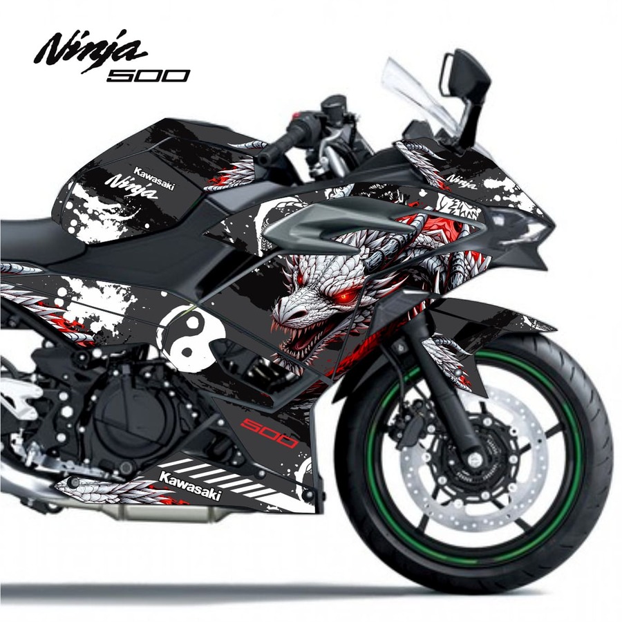 Adesivo Ninja 500 Completo 2024/2025 - Dragon Design