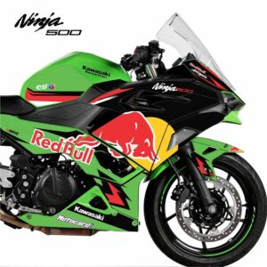 Adesivo Ninja 500 Completo 2024/2025 - R. Bull Racing