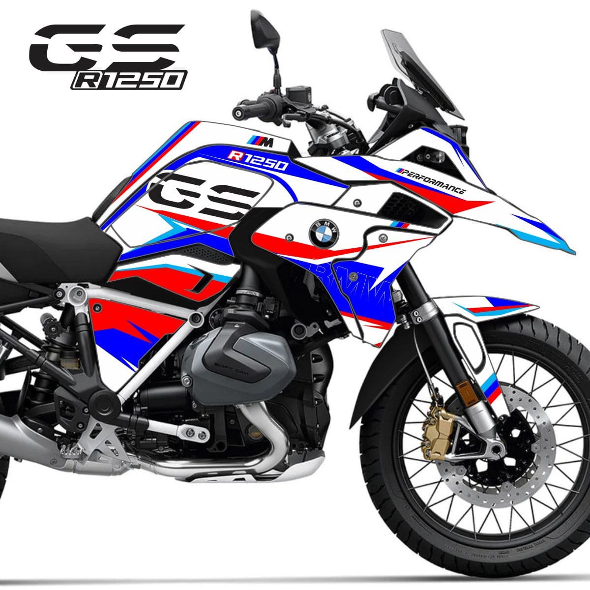 Adesivo Bmw 1250/1200 GS Completo 2017/2023 - Line Style