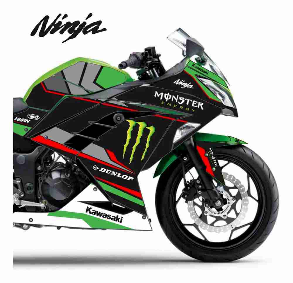 Adesivo Ninja 300 Completo 2013/2024 - M. Energy Standard