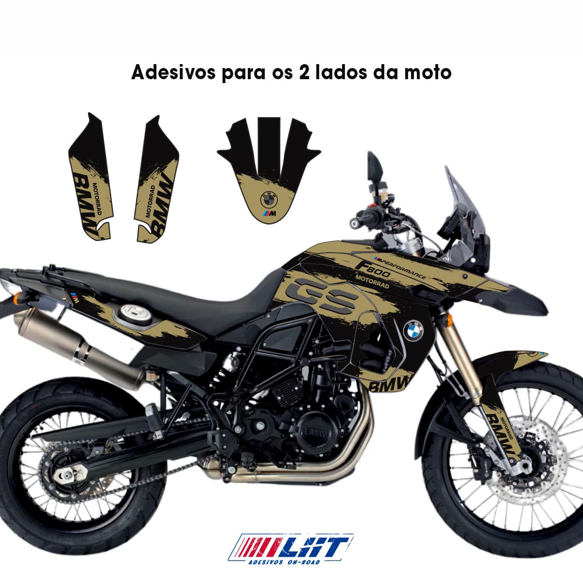 Adesivo Bmw F800 GS Completo 2008/2012 - Spark Design - Imagem 9