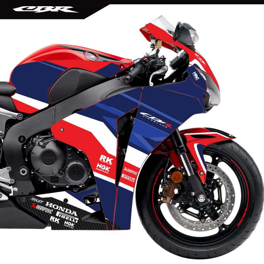 Adesivo Cbr 1000rr Completo 2008/2011 - Hrc Racing