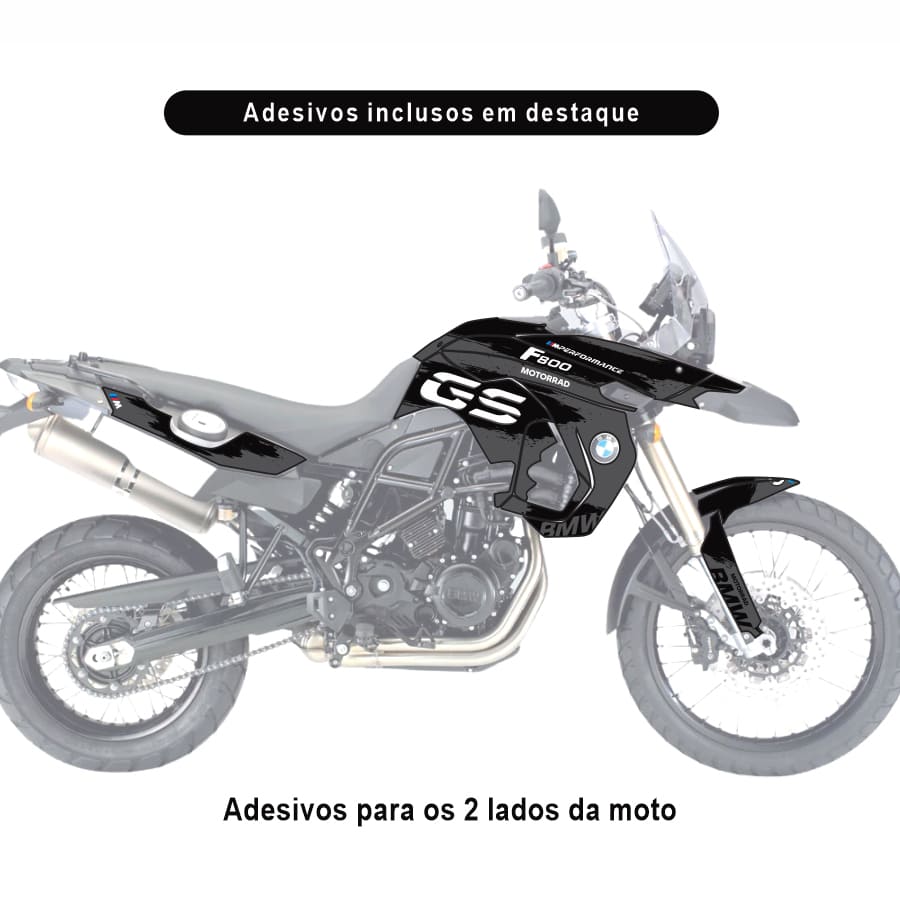 Adesivo Bmw F800 GS Completo 2008/2012 - Spark Design - Imagem 11