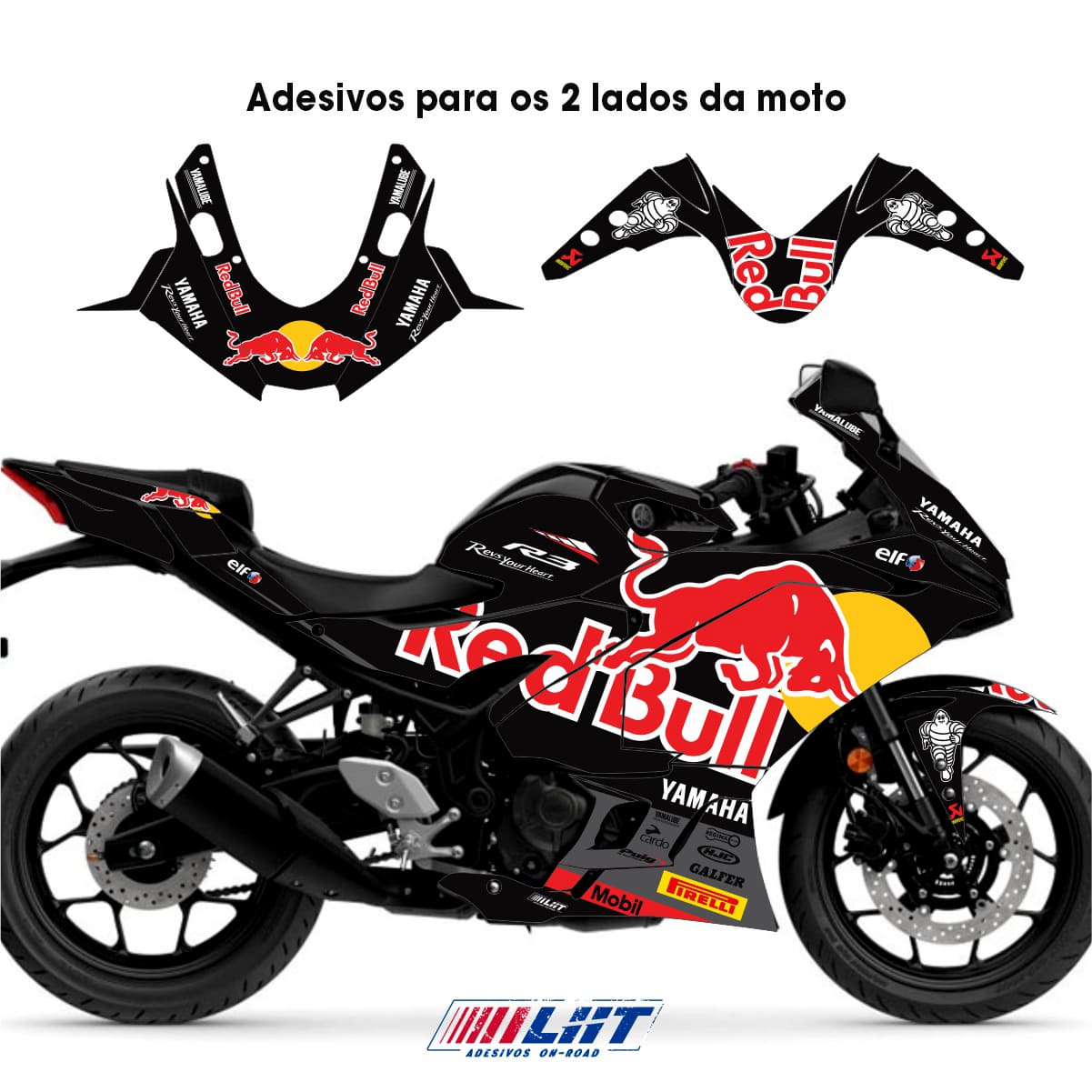 Adesivo R3 Connected 2026 Completo - R. Bull - Imagem 6