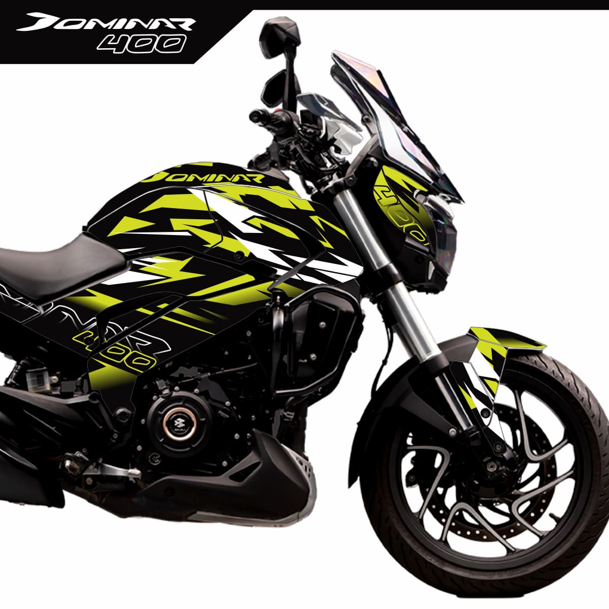 Adesivo Bajaj Dominar 400 Completo 2023/2026 - Spike Design