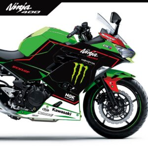 Adesivo Ninja 400 Completo 2018/2024 - Elf Racing