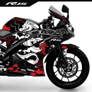 Adesivo R15 Yzf V3 Completo 2019/2026 - Dragão Oriental
