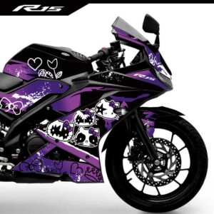 Adesivo R15 2019/2026 Completo - Hello Kitty Kiss